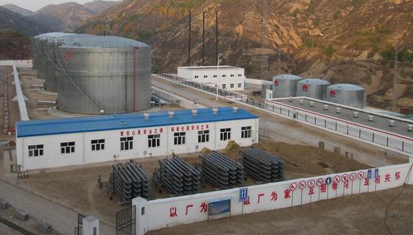 西北分公司承建的杏子川采油廠郝家坪聯(lián)合站驗(yàn)收合格