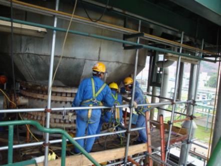 華南分公司?？松さ?011年檢修記