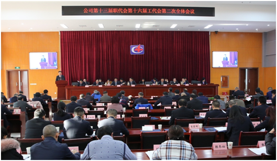 公司隆重召開第十三屆職代會、第十六屆工代會第二次會議