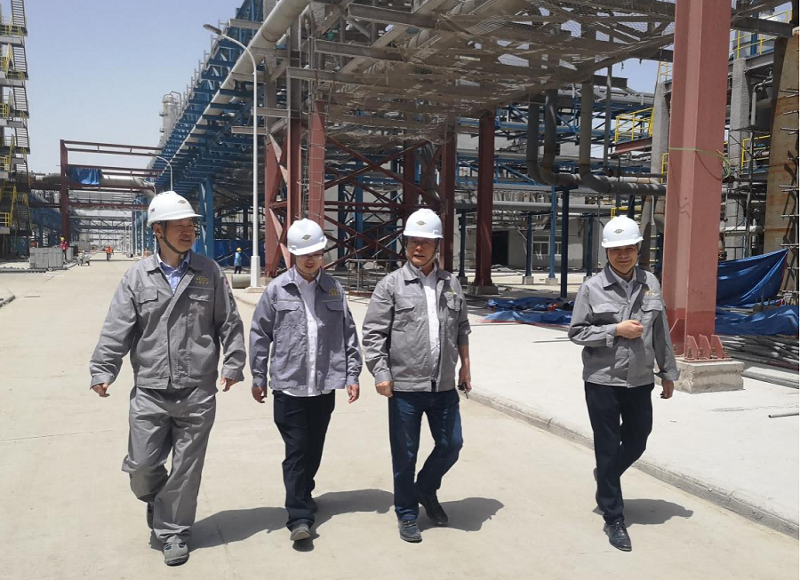 胡流芳會(huì)見(jiàn)渤化發(fā)展公司總經(jīng)理張曄輝