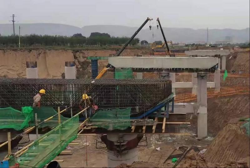 西部分公司蘭州榆中夏緯七路項目開展“百日會戰"活動