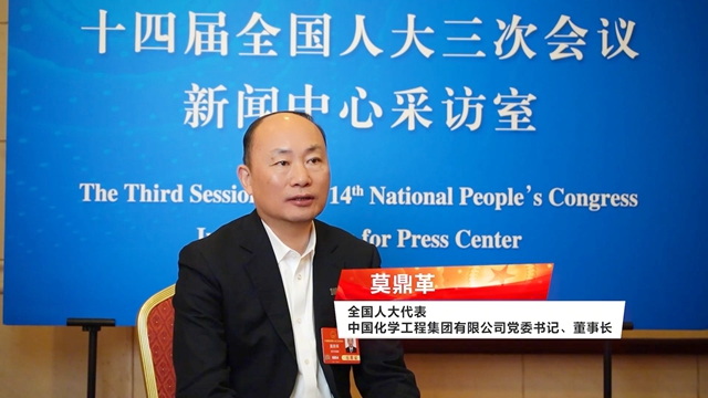 莫鼎革接受人民網專訪強調:綠色發展 科技先行!